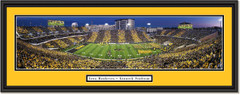 Iowa Hawkeyes Football Kinnick Stadium -- at Sunset -- Framed Print