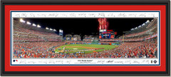 2019 World Series Game Three - Opening  Ceremony - Framed Panoramic - SIGNATURE EDITION