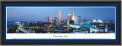 Cleveland Skyline at Twilight Frame Print