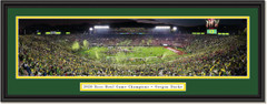 2020 Rose Bowl -- Oregon Ducks CELEBRATION -- Framed Panoramic