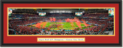 2020 Super Bowl Champs -- CELEBRATION -- Kansas City Chiefs Framed Print