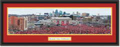 2020 Kansas City Chiefs Super Bowl PARADE Celebration Framed Print