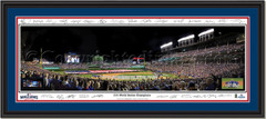 Chicago Cubs 2016 World Series Champion Framed Print - Signature Edition With Inserts