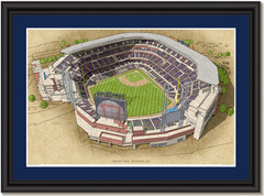 Truist Park Large Illustration - Home of the Atlanta Braves