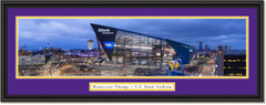 Minnesota Vikings - U.S. Bank Stadium - Framed Print