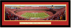 Kansas City Chiefs - GEHA Field at Arrowhead Stadium - Framed Print 