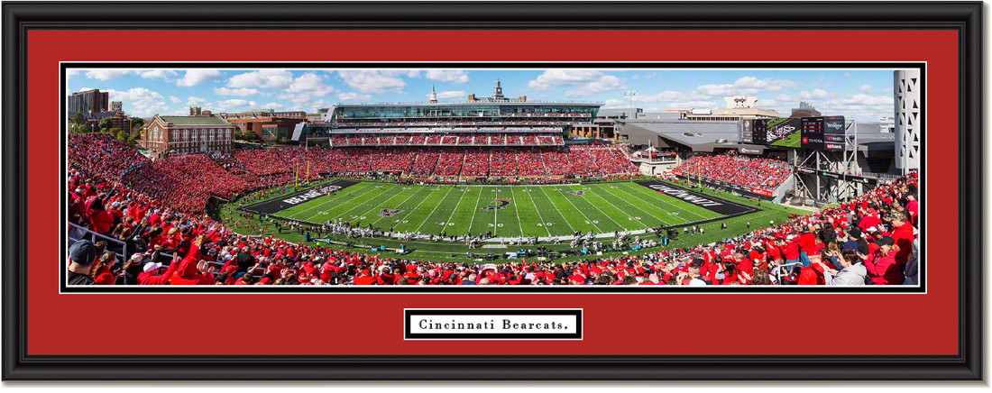 Cincinnati Bearcats Football Panoramic Picture - Nippert Stadium