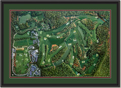 Augusta National Golf Club Aerial View