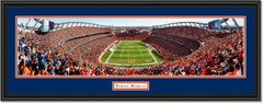 Denver Broncos Empower Field End Zone - Mile High Stadium Framed Print
