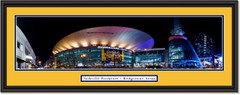 Nashville Predators Bridgestone Arena Exterior Framed Panoramic