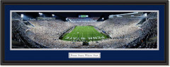 Penn State Nittany Lions 2021 White Out End Zone Framed Print