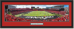 Cincinnati Bearcats Football - End Zone at Nippert Stadium - Framed Print