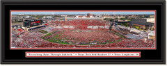 Texas Tech Red Raiders Field Storming - Jones AT&T Stadium - Framed Print