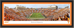 Tennessee Volunteers End Zone 2022 Season - Neyland Stadium - Framed Print