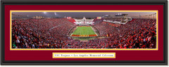 USC Trojans Football Los Angeles Memorial Coliseum Framed Print