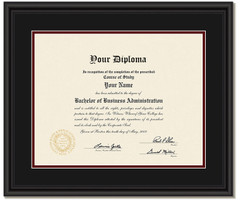 Arizona State Bachelor's Degree Diploma Frame