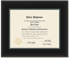 Baylor Bachelor's Degree Diploma Frame 