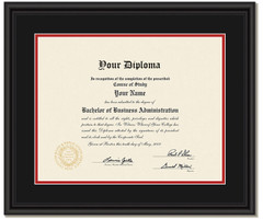 Cincinnati Bachelor's Degree Diploma Frame