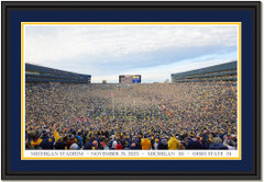 2023 Michigan Wolverines - Storming The Field - Framed Print