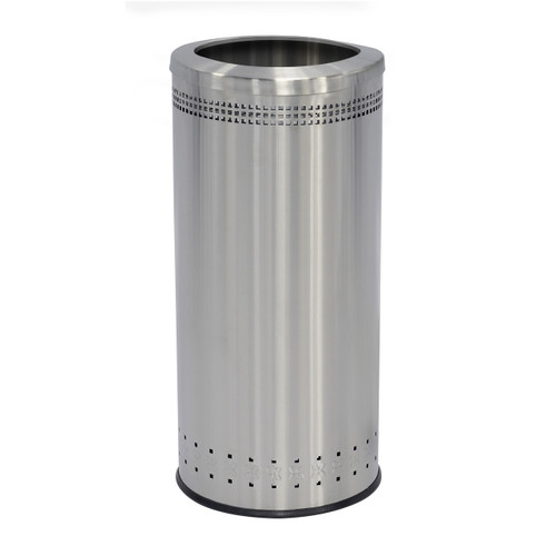 Stainless Steel Trash Cans Metal Kitchen Can 25 Gallon Stainless Steel Trash Can With Or Without Lid Precision Series 781829