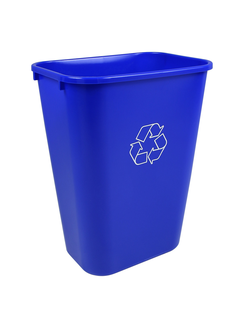 blue recycle bin