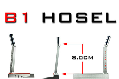 Order online interchangeable golf putter Hosels from Bobby Duke