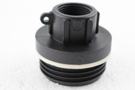 PolyPropylene (PP)  ¾" BSP female G/P/P W/C o-ring to S56X4 male drum thread