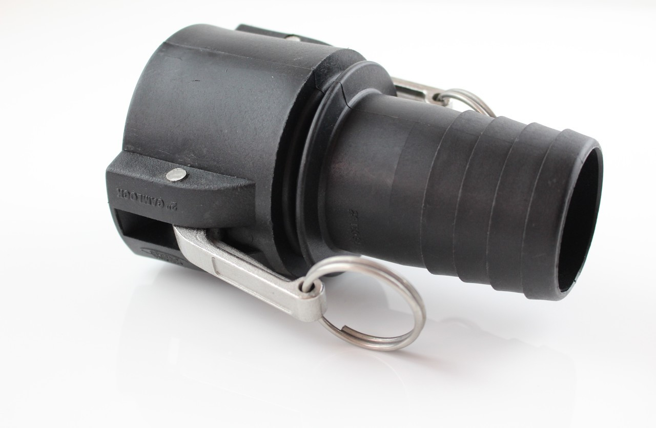 Pp 2 Camlock Coupler To 2 25mm Hose Tail G P P Leading Ibc Tanks And Drums Supplier In Singapore