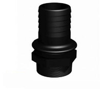 3" BSP hex. Male X 3"(75mm) hose tail 