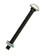 Harness Bolt with domed nickel head