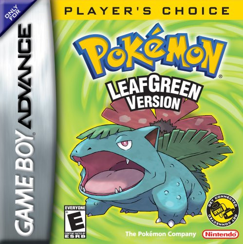 Complete Pokemon Leaf Green Players Choice GBA Game DKOldies