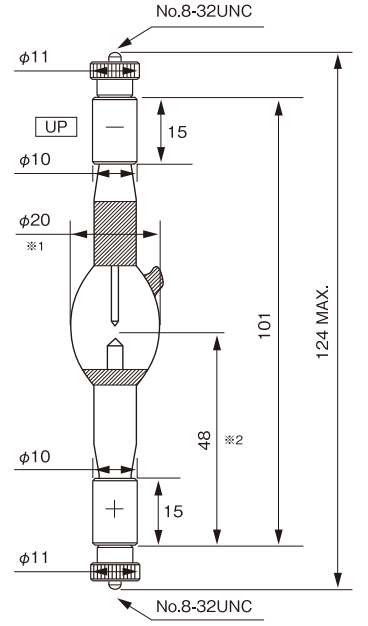 USH-350DS Dimensions