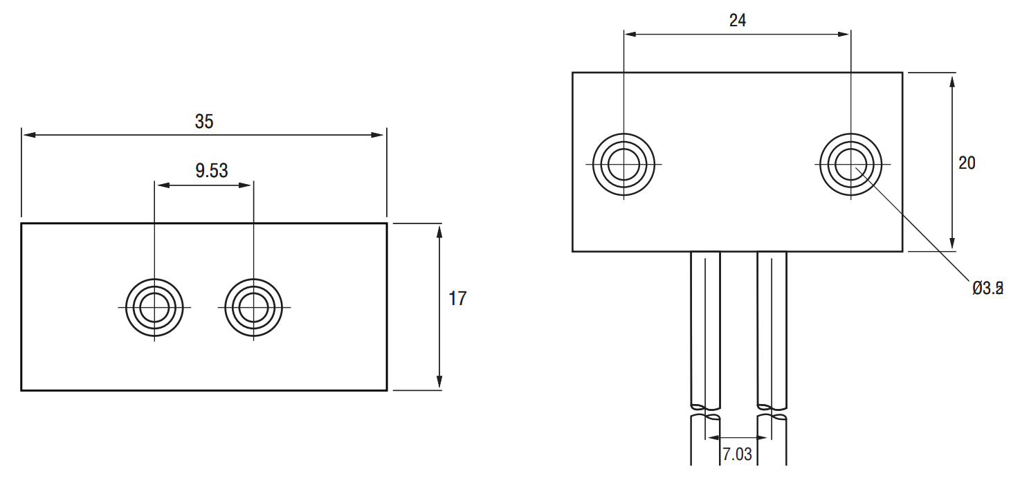 Ushio J10 Socket Dimensions