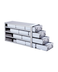 So-Low 12 Shelf Drawer Freezer Rack with 2" Boxes 17-12-2-DR