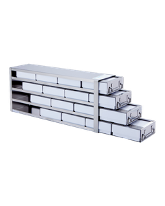 So-Low 16 Shelf Drawer Freezer Rack with 2" Boxes 23-16-2-DR
