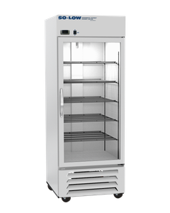 So-Low 1 Glass Door Laboratory Refrigerator DH4-27GD