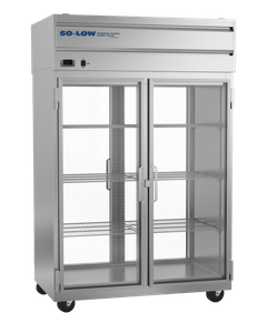 So-Low 4 Glass Door Pass-Thru Refrigerator DH4-50PT