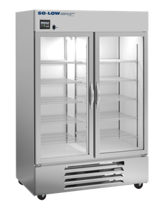 So-Low 2 Glass Door Pharmacy Refrigerator DHP4-49GD