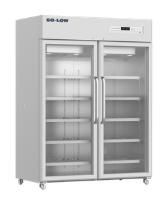 So-Low 2 Glass Door Laboratory Refrigerator DHK4-49GD