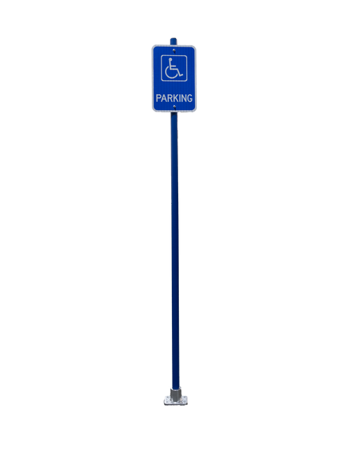 Standard Signpost for Handicap Accessible Parking