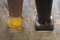 Comparison of Base Plate Bollard and a Black Plated Bollard Cover 