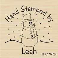 Snowman Custom Stamped by Stamp - 63004