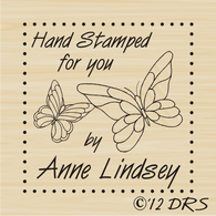 Butterfly Custom Hand Stamped by - 63005