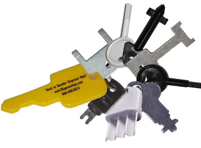 Bradley P10 526 Key Kit P15 398 2055 Replacement Key For Dispensers