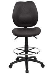 YS Design YS43D Sarah High Back Drafting Chair