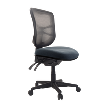 Buro Metro Mesh Back Office Chair with SafeTex Anti-Bacterial Fabric - Charcoal