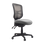 Buro Metro Mesh Back Office Chair with SafeTex Anti-Bacterial Fabric - Smoke