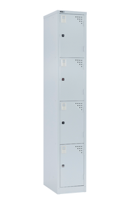 Go Steel Staff Locker - 4 Door - 380mm wide