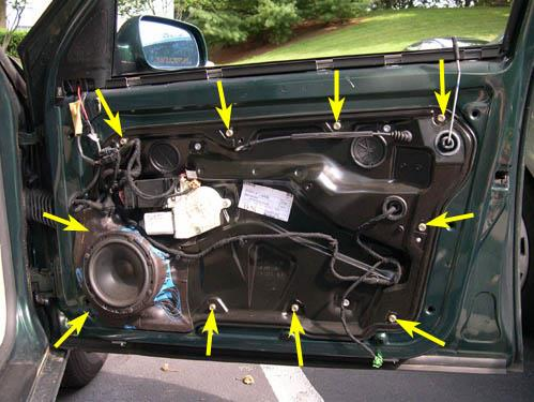 1999-2005 Audi TT MK1 Type 8N Left Front Window Regulator Repair Kit