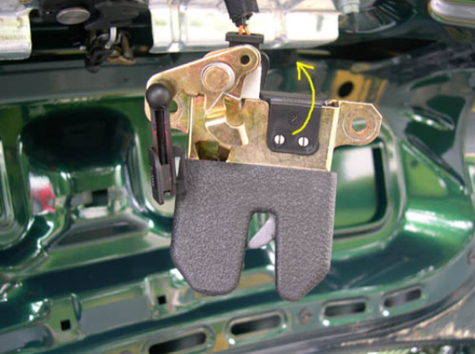 OEM VW Jetta Sedan Rear Trunk Latch Lock With Microswitch – 2000-2001